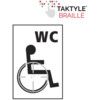 DISABCLED WC GRAPHIC -TAKTYLE(150 X 225MM) thumbnail-0