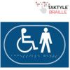 DISABLED GENTLEMEN GRAPHIC -TAKTYLE (225 X 150MM) thumbnail-0