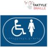 DISABLED LADIES GRAPHIC -TAKTYLE(225 X 150MM) thumbnail-0