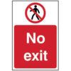 NO EXIT - SAV (400 X 600MM) thumbnail-0