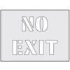 NO EXIT STENCIL (190 X 300MM) thumbnail-0