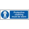 PROTECTIVE CLOTHING MUST BE WORN- SAV (600 X 200MM) thumbnail-0