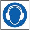 WEAR EAR PROTECTION SYMBOL -SAV(100 X 100MM) thumbnail-0