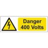 DANGER 400 VOLTS - PK-25 SAV(75 X25MM) thumbnail-0