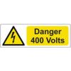 DANGER 400 VOLTS - PK-5 SAV(75 X25MM) thumbnail-0