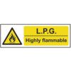 LPG HIGHLY FLAMMABLE - RPVC (300X100MM) thumbnail-0