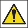 HAZARD WARNING SYMBOL - RPVC(100X 100MM) thumbnail-0