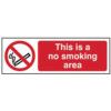 THIS IS A NO SMOKING AREA -SAV(600 X 200MM) thumbnail-0