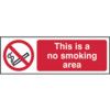 THIS IS A NO SMOKING AREA -SAV(300 X 100MM) thumbnail-0