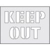 KEEP OUT STENCIL (190 X 300MM)   thumbnail-0