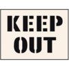 KEEP OUT STENCIL (300 X 400MM)   thumbnail-0