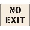 NO EXIT STENCIL (300 X 400MM)   thumbnail-0