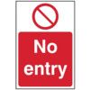 NO ENTRY - RPVC (148 X 210MM) thumbnail-0