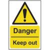 DANGER KEEP OUT - SAV (200X300MM) thumbnail-0