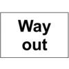 WAY OUT - SAV (300 X 200MM) thumbnail-0