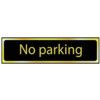 NO PARKING - POL (200 X 50MM) thumbnail-0