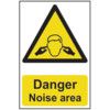 DANGER NOISE HAZARD - PVC (200X300MM) thumbnail-0