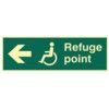 REFUGE POINT ARROW LEFT - PHO(450X 150MM) thumbnail-0