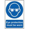 EYE PROTECTION MUST BE WORN -PVC(200 X 300MM) thumbnail-0