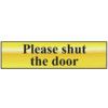 PLEASE SHUT THE DOOR - POL (200X50MM) thumbnail-0