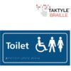 TOILET (DISABLED / GENTS /LADIES)- TAKTYLE (300 X 150MM) thumbnail-0