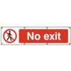 NO EXIT - BAN (1200 X 300MM) thumbnail-0