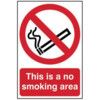 THIS IS A NO SMOKING AREA -CLG(200 X 300MM) thumbnail-0