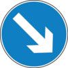 DIRECTIONAL ARROW RIGHT - QSIGN(750MM) thumbnail-0