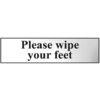 PLEASE WIPE YOUR FEET - CHR (200X50MM) thumbnail-0