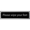 PLEASE WIPE YOUR FEET - CHR (200X50MM) thumbnail-0