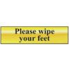 PLEASE WIPE YOUR FEET - POL (200X50MM) thumbnail-0