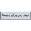 PLEASE WIPE YOUR FEET - SSEEFFECT(200 X 50MM) thumbnail-0