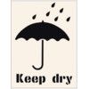 KEEP DRY STENCIL (400 X 600MM) thumbnail-0