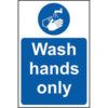 WASH HANDS ONLY - SAV (200X300MM) thumbnail-0