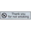 THANK YOU FOR NOT SMOKING -SSE(200 X 50MM) thumbnail-0