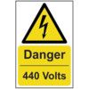 DANGER 440 VOLTS - SAV (200X300MM) thumbnail-0