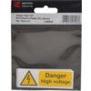 DANGER HIGH VOLTAGE - PK-5PVC (75X 25MM) thumbnail-0