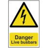 DANGER LIVE BUSBARS - PVC (200X300MM) thumbnail-0