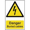 DANGER BURIED CABLES - PVC (200X300MM) thumbnail-0