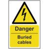 DANGER BURIED CABLES - SAV (200X300MM) thumbnail-0