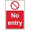 NO ENTRY, NO MAN SYMBOL -RPVC(200 X 300MM) thumbnail-0