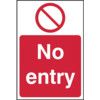 NO ENTRY, NO MAN SYMBOL - SAV(200X 300MM) thumbnail-0