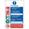 FIRE ACTION PROCEDURE - PVC (200X300MM) thumbnail-0