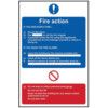 FIRE ACTION PROCEDURE - RPVC(200X 300MM) thumbnail-0