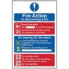 FIRE ACTION PROCEDURE - RPVC(200X 300MM) thumbnail-0