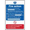 FIRE ACTION PROCEDURE - SAV (200X300MM) thumbnail-0