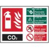 FIRE EXTINGUISHER COMPOSITE -CO2- RPVC (200 X 150MM) thumbnail-0