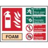 FIRE EXTINGUISHER COMPOSITE -FOAM- RPVC (200 X 150MM) thumbnail-0