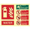 FIRE EXTINGUISHER COMPOSITE -WATER - PHS (200 X 150MM) thumbnail-0