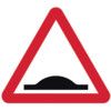 600MM TRI. DIBOND 'SPEED BUMPS'RO AD SIGN (WITHOUT CHANNEL) thumbnail-0